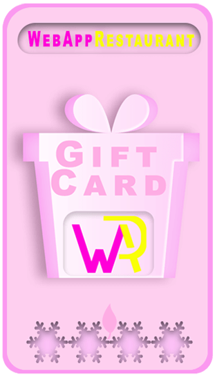 Website Design Restaurant WebAppRestaurant Create Gift Cards
